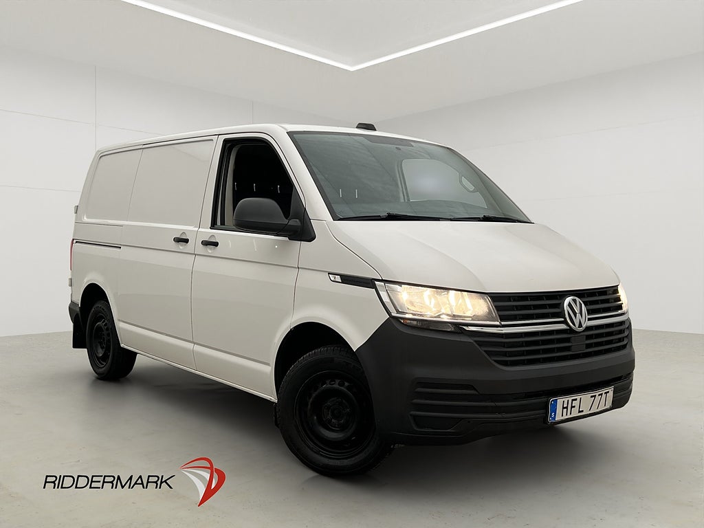 Volkswagen Transporter Värm Drag Kamera CARPLAY Moms 1-Bruk
