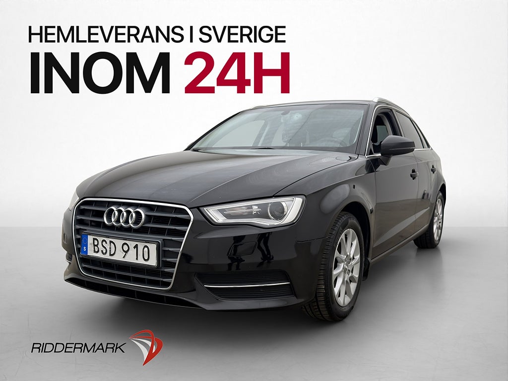 Audi A3 Sportback 1.2 TFSI Attraction P-sensorer Farthållare