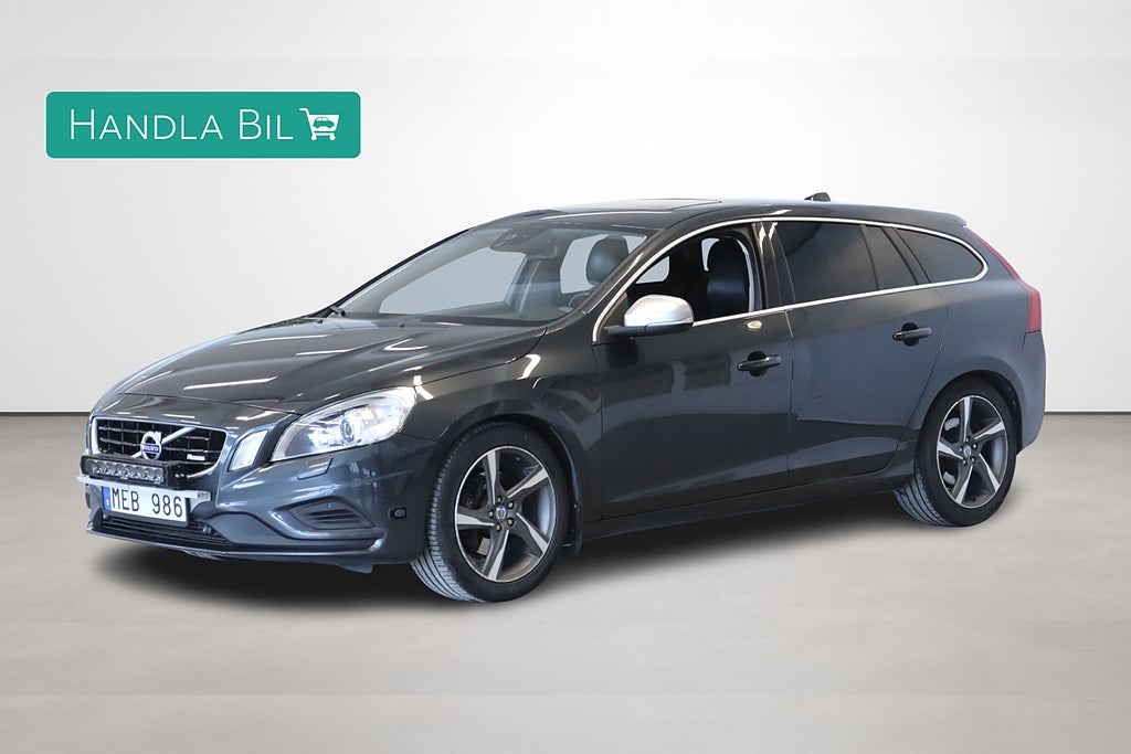 Volvo V60 D5 R-Design D-Värm M-Värm Skinn Taklucka Drag SoV