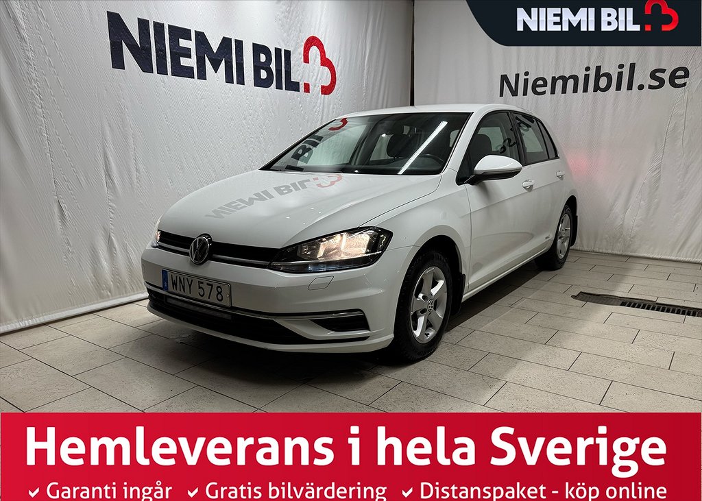 Volkswagen Golf 5-dörrar 1.0 TSI 110hk Aut Motorvärmare S&V 