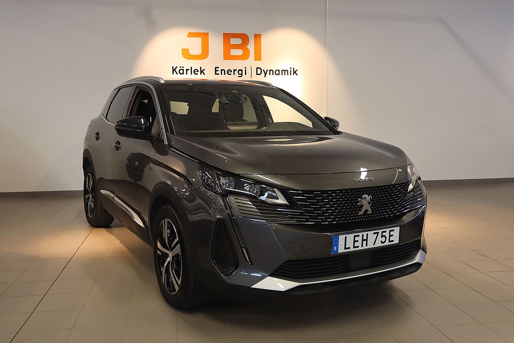 Peugeot 3008 GT 1.2 PT 130hk Aut - B-KAMERA, CARPLAY