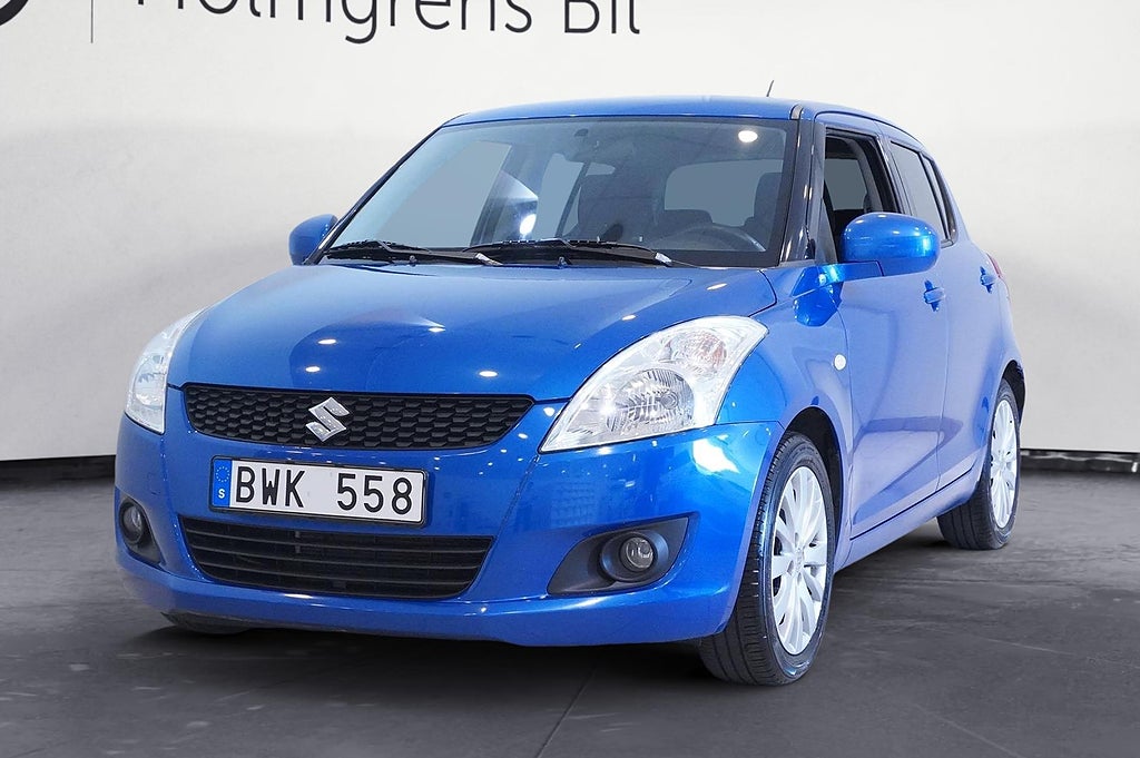 Suzuki Swift 5-D 1,2 Dohc 16v 94hk, Ac, Keyless | Ränta 3,95%