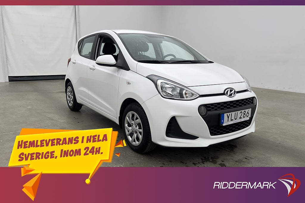 Hyundai i10 1.0 blue Comfort Rattvärme Låg årsskatt