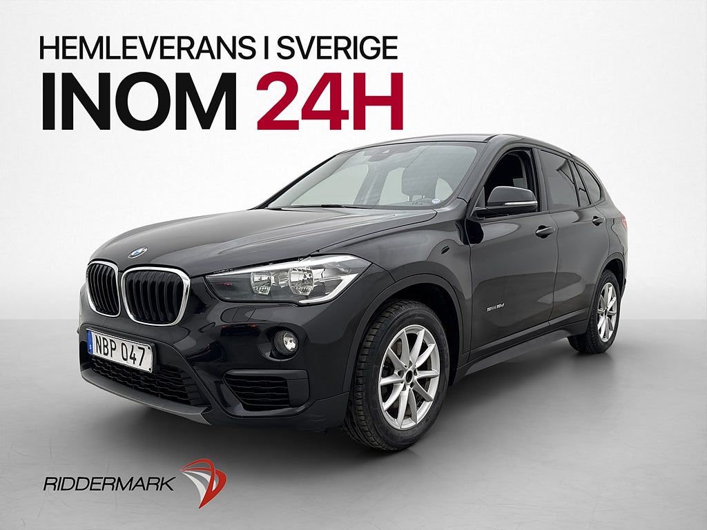 BMW X1 sDrive18d 150hk P-Sensorer Keyless Bluetooth Farthåll