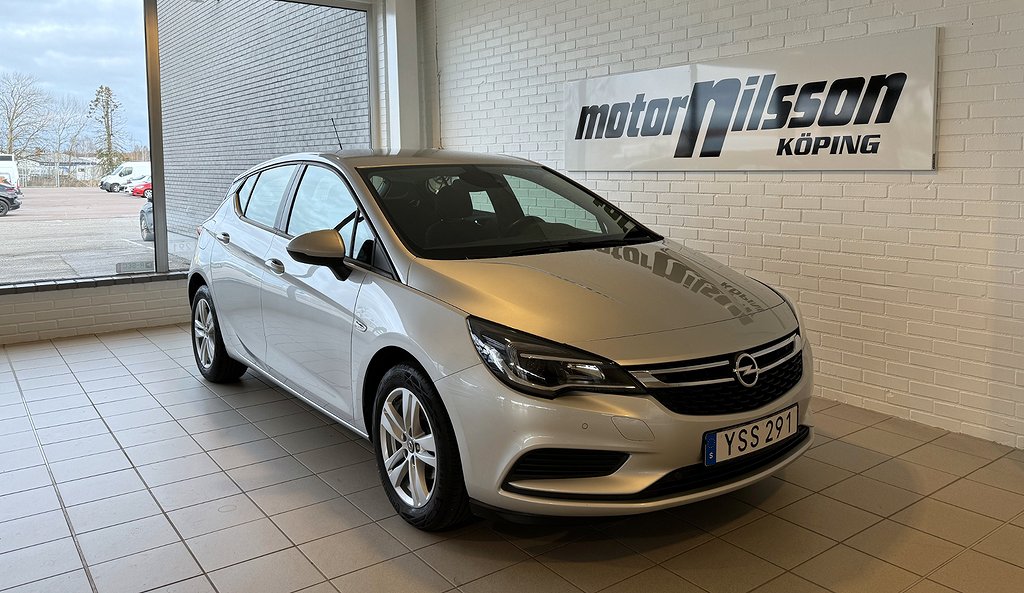 Opel Astra 1.0 105hk Enjoy Rattvärme Carplay Årsskatt 360:-