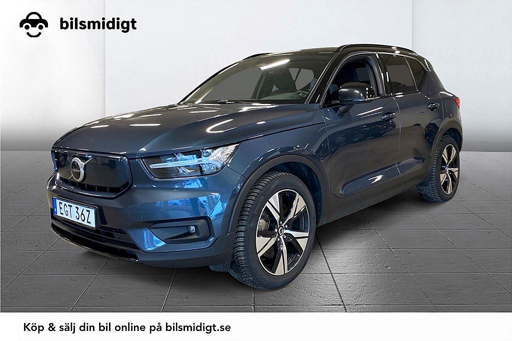 Volvo XC40 Recharge P8 AWD Plus Navi Kamera BLIS MOMS 408hk