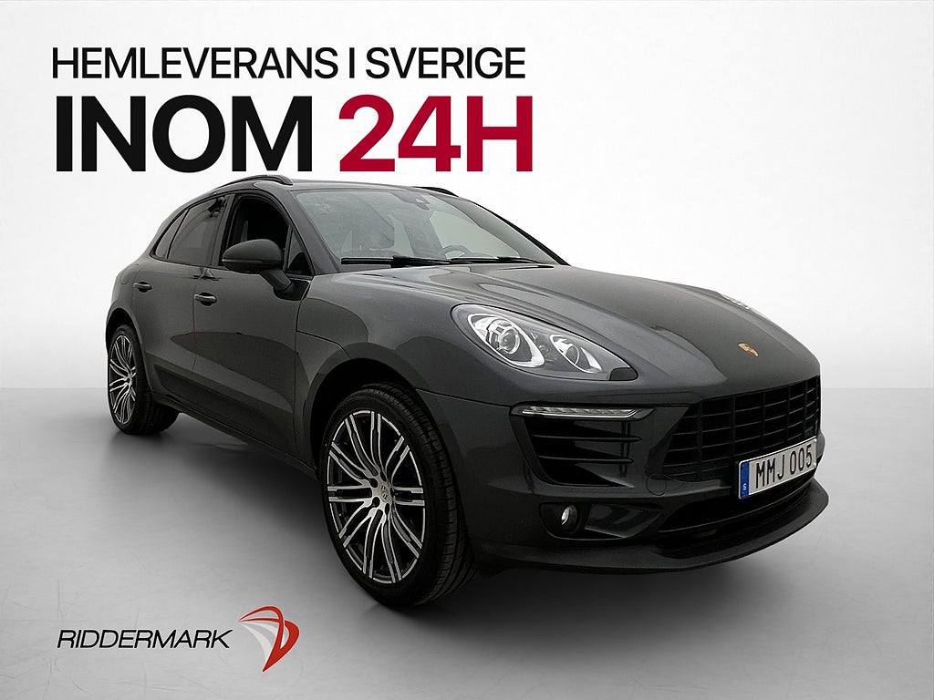 Porsche Macan PDK AWD Sport Design BOSE Panorama PASM Läder