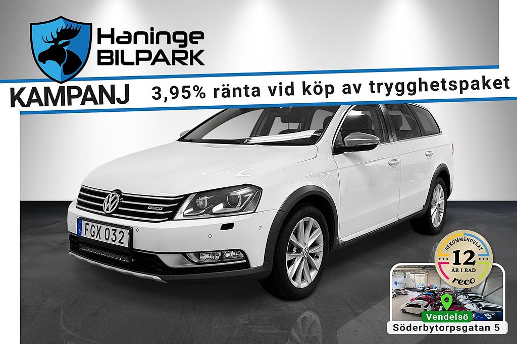 Volkswagen Passat Alltrack 2.0TDI 4M /DRAG /VÄRMARE /B-KAMERA