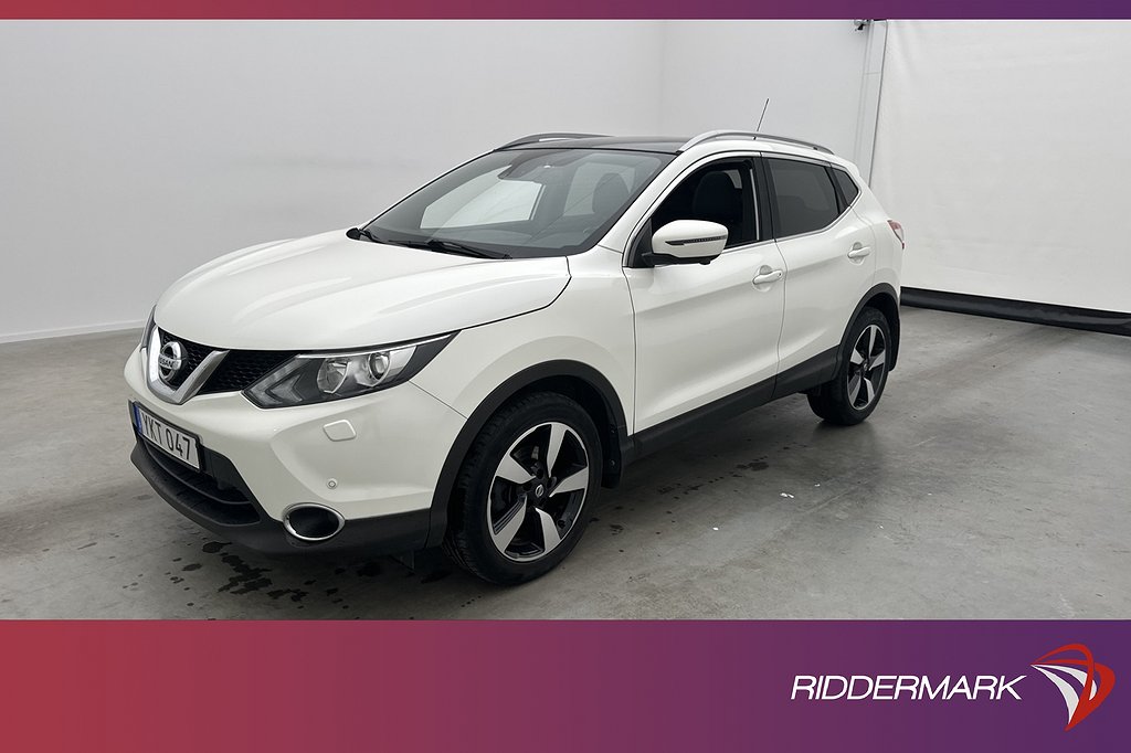 Nissan Qashqai 1.2 DIG-T 115hk Tekna Pano 360° Navi Elstol