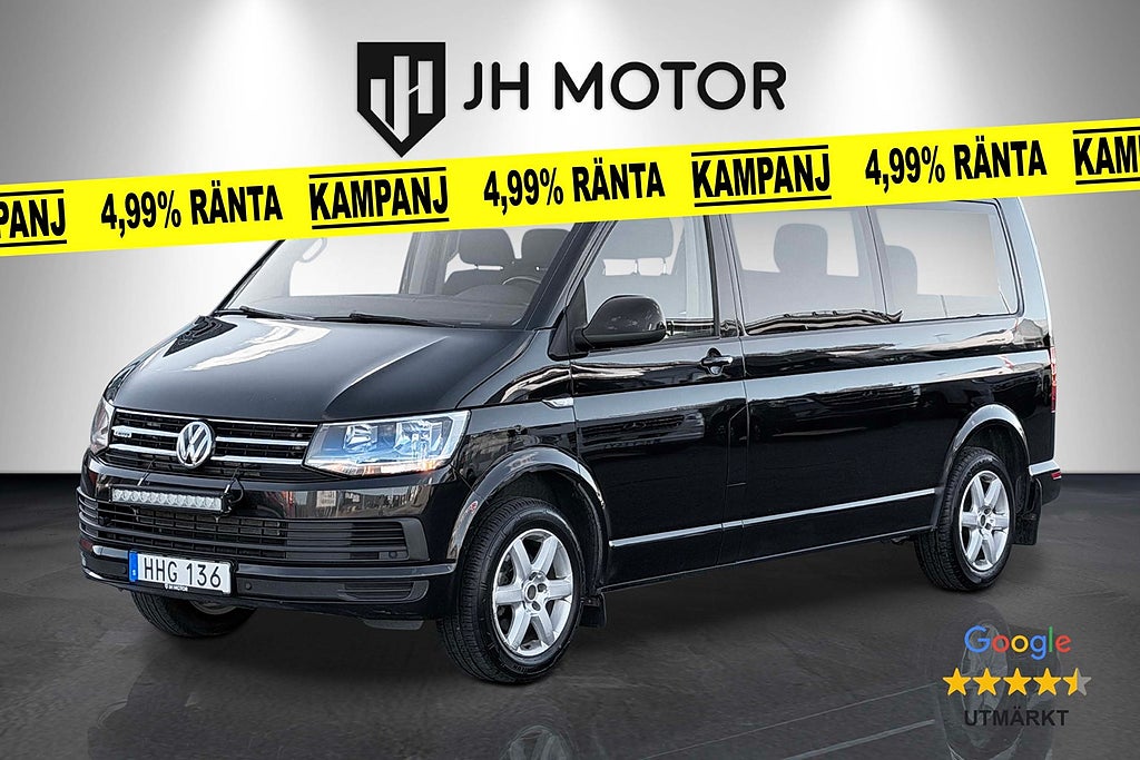 Volkswagen Caravelle 2.0 TDI 4Motion Aut 9-sits 150hk DVÄRM/Drag/Kamera