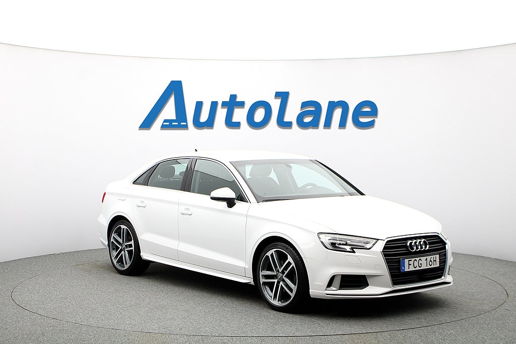 Audi A3 Sedan 35 TFSI Sport Edition, Carplay, Adaptiv 150hk