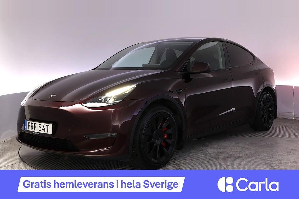 Tesla Model Y Long Range AWD Uppg. Autopilot Panorama Drag