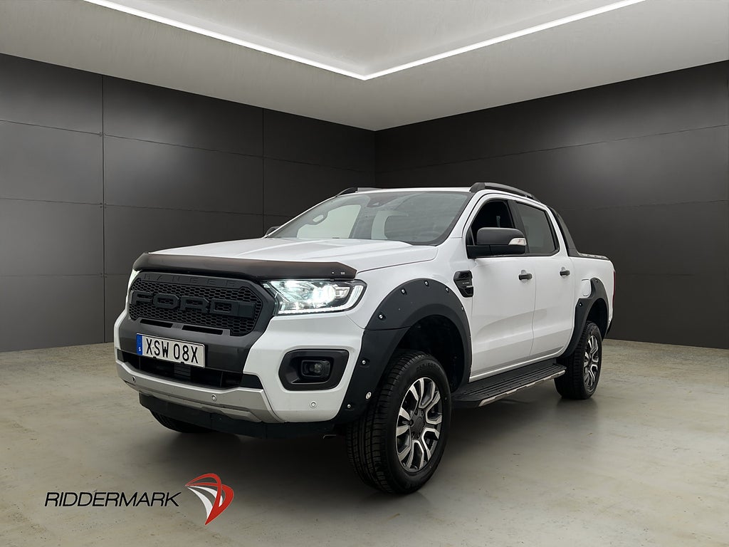 Ford ranger Wildtrak 213hk 4x4 Värmare Drag Skinn Diff Moms