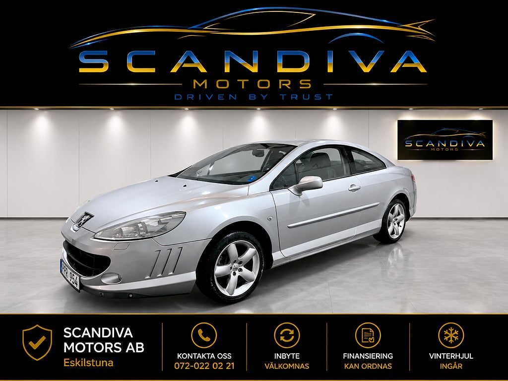 Peugeot 407 Coupé 2.2 163 hk / Nyservad / Kamrem bytt 