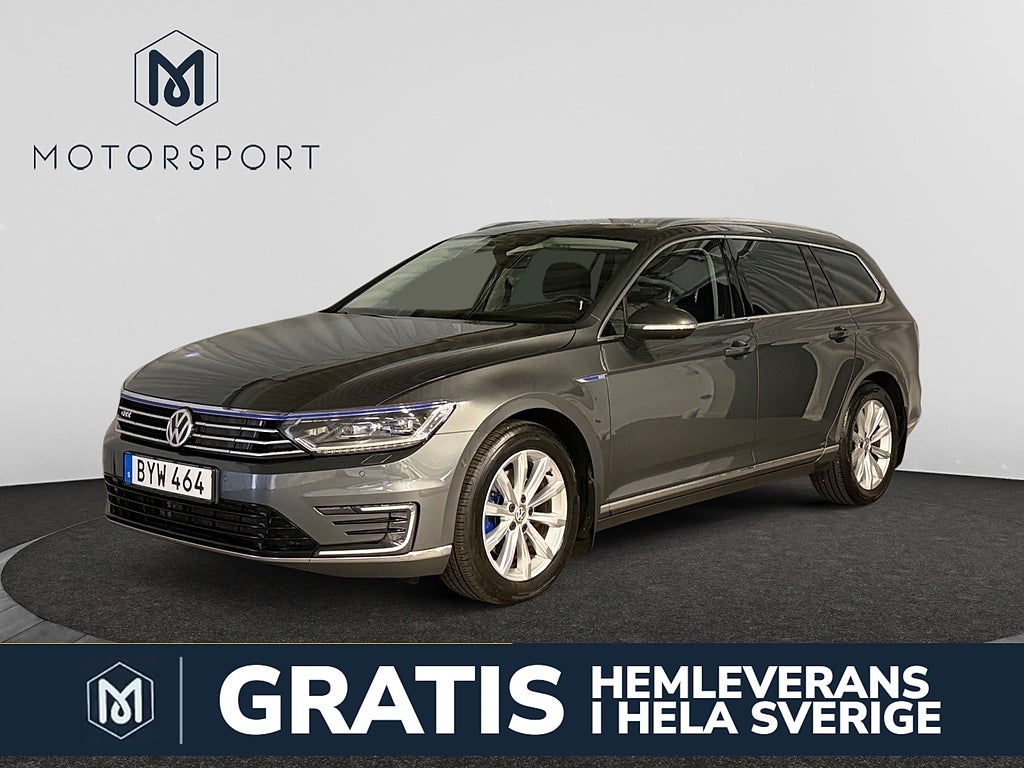 Volkswagen Passat Variant GTE Aut Plug-in Drag Navi Skinn Kamera HUD Adp