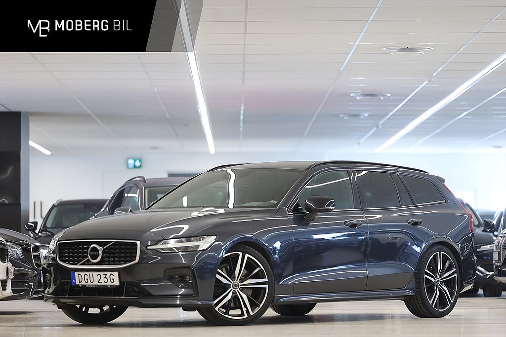Volvo V60 T5 250hk Helg på Moberg! R-Design Läder Keyless Värmare B-Kamera