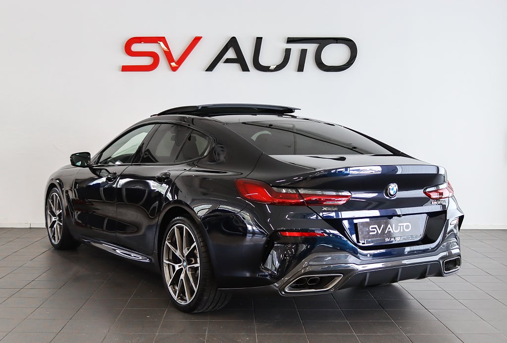 BMW M850i xDrive Gran Coupe B&W Kolfiber Panorama Soft Close