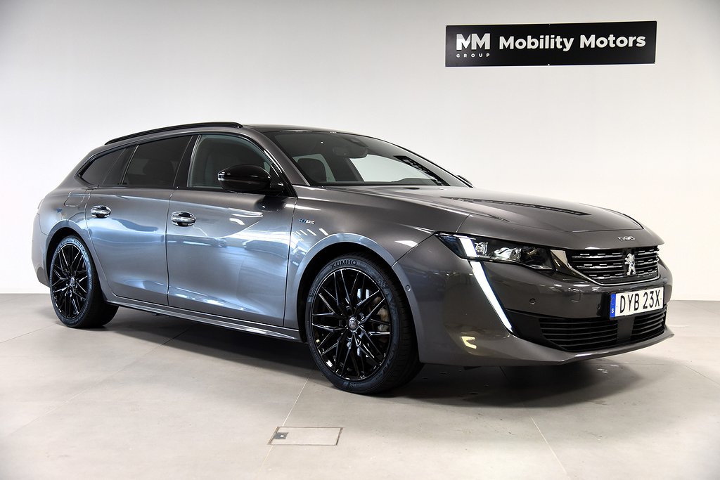 Peugeot 508 SW Hybrid GT Sky-Pack FOCAL Nappaläder Drag 224hk