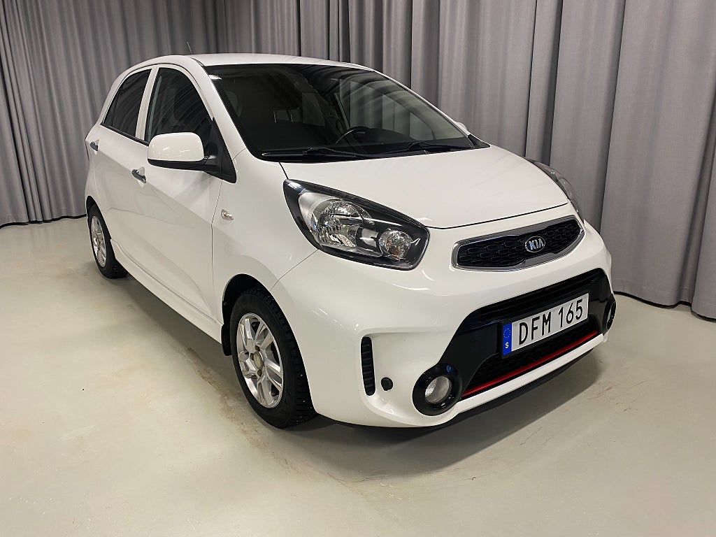 Kia Picanto 5-dörrar 1.0  Special Edition 67hk Manuell. Navi.