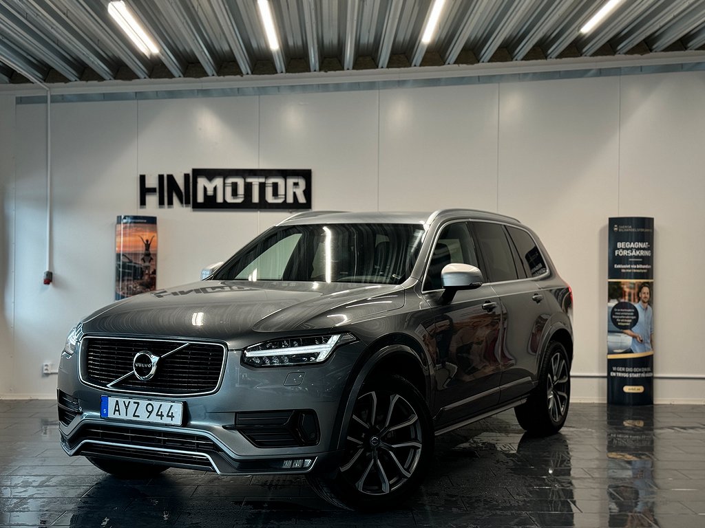 Volvo XC90 D5 AWD Geartronic R-Design |7Sits|NAVI|BKam|Krok|