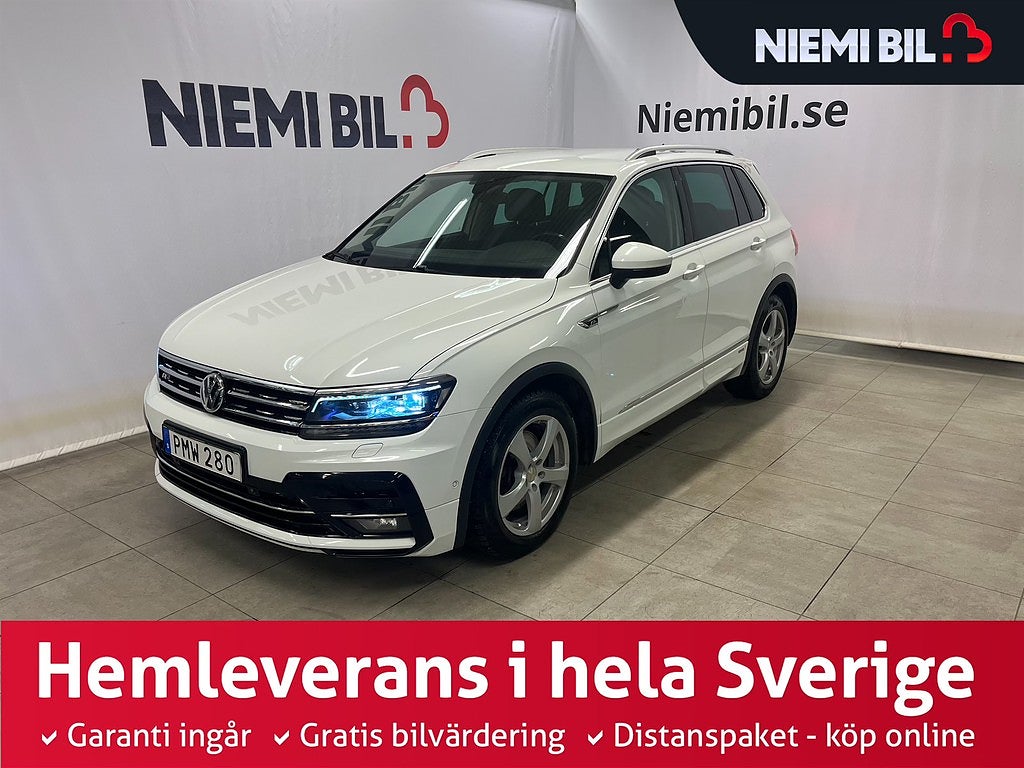 Volkswagen Tiguan 2.0 TDI R-Line AWD Drag/MoB-Värm/SoV-Däck