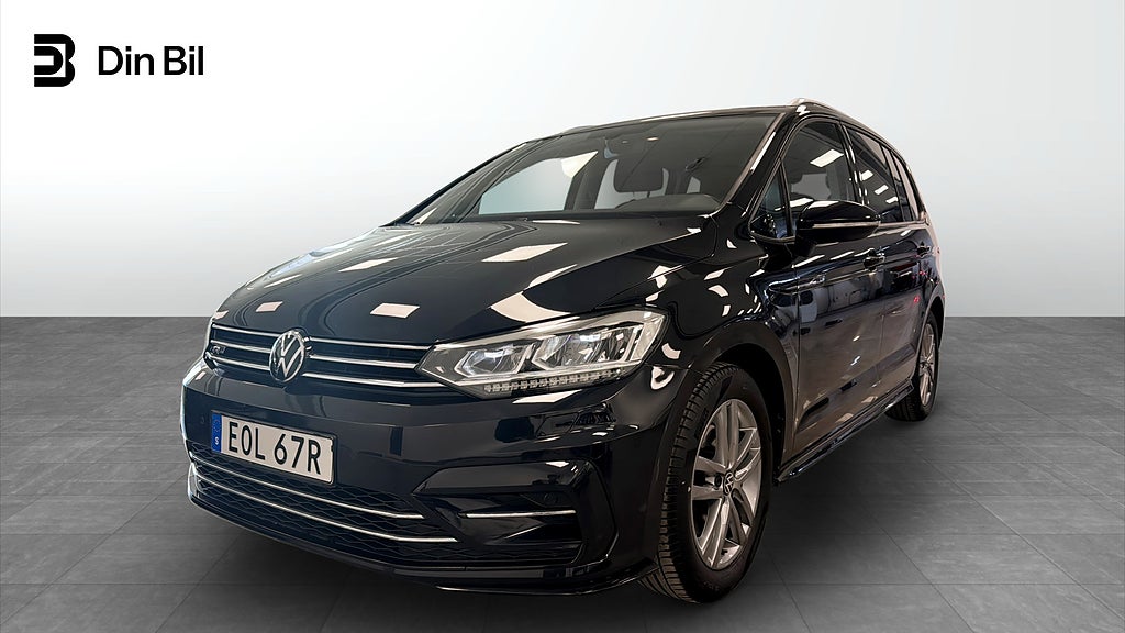 Volkswagen Touran TSI150 DSG R-Line/7sits/Plus/Drag/P-värmare