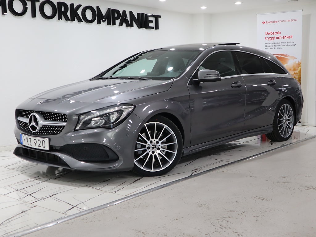 Mercedes-Benz CLA 220 d 4MATIC AMG Panorama Kamera Dragkrok Nyservad