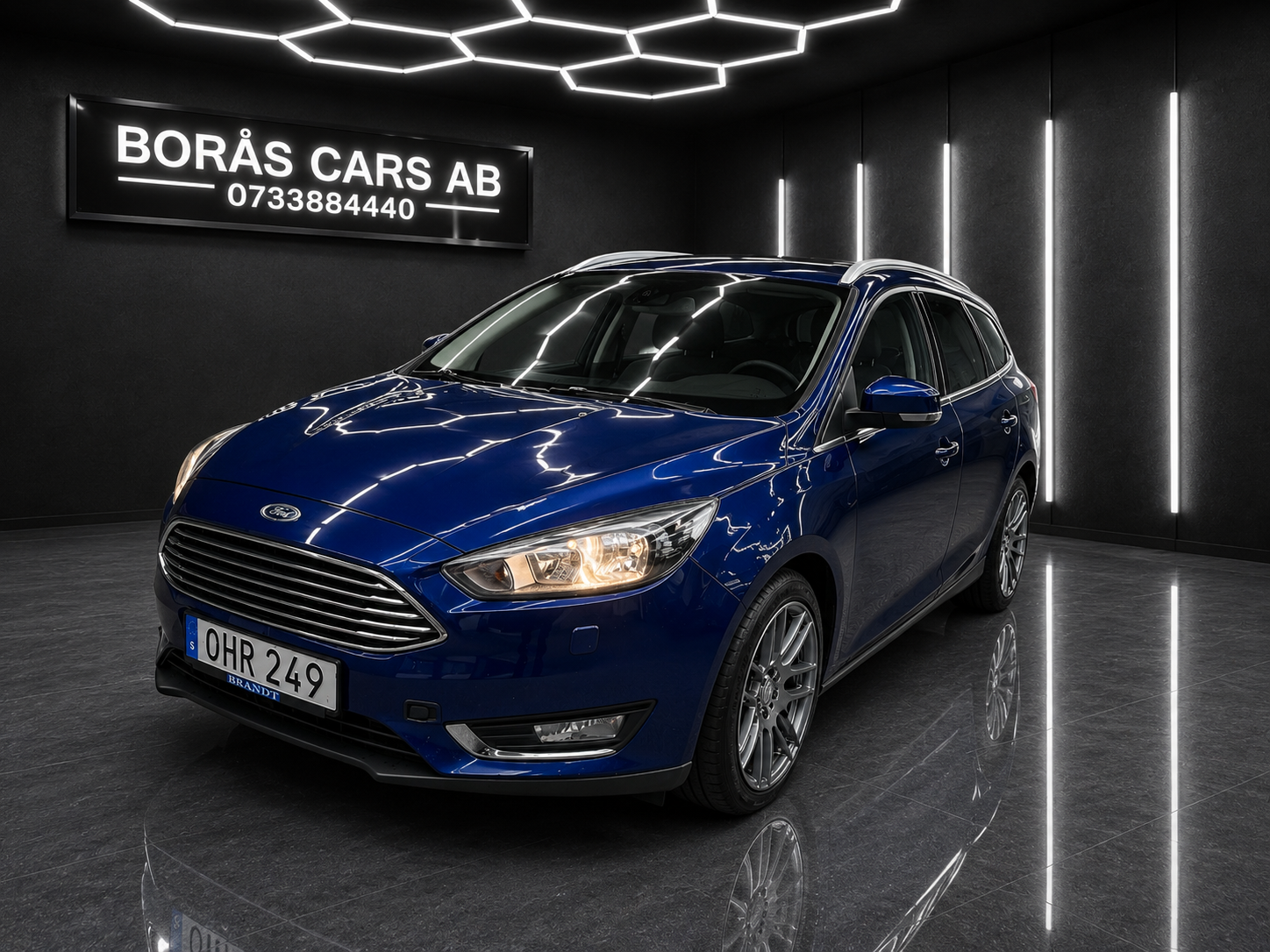Ford Focus Kombi 1.0 (101hk) 800kr/mån 2017, bild 3/49