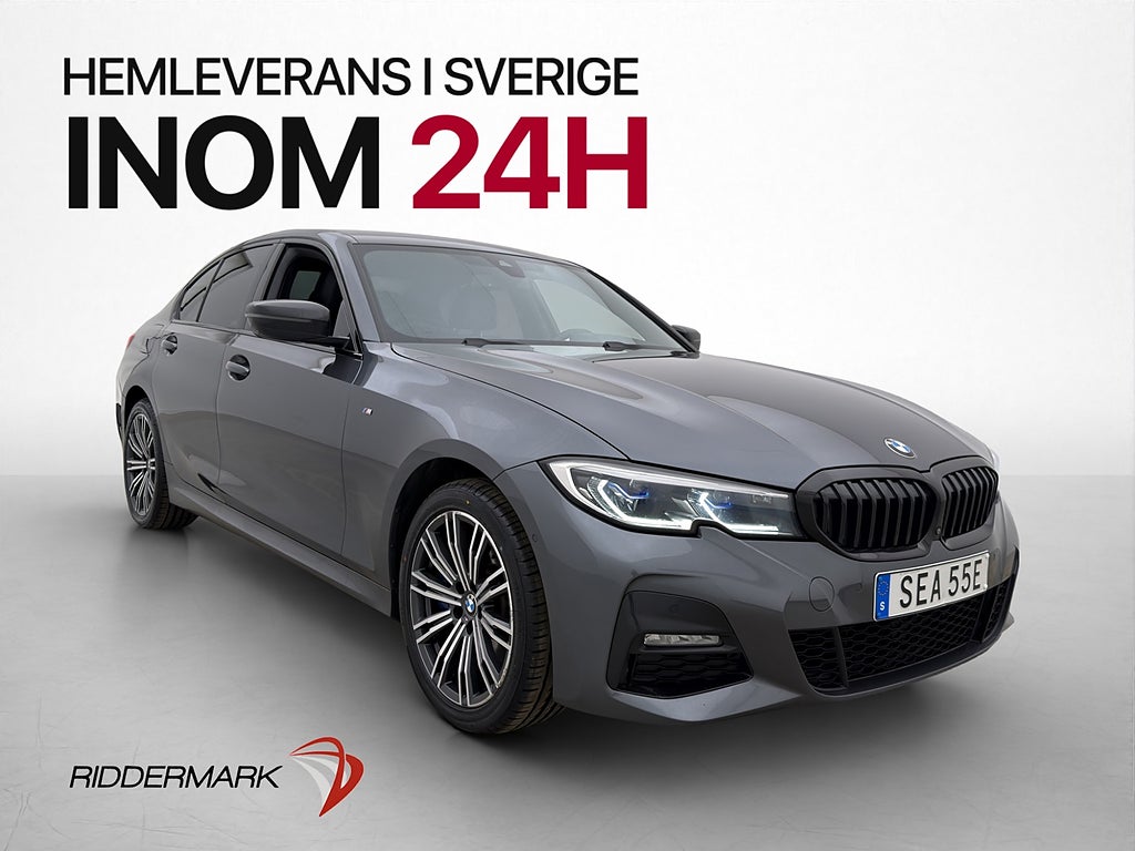 BMW 330e 292hk M Sport Cockpit Laser H/K HUD 360° CarPlay