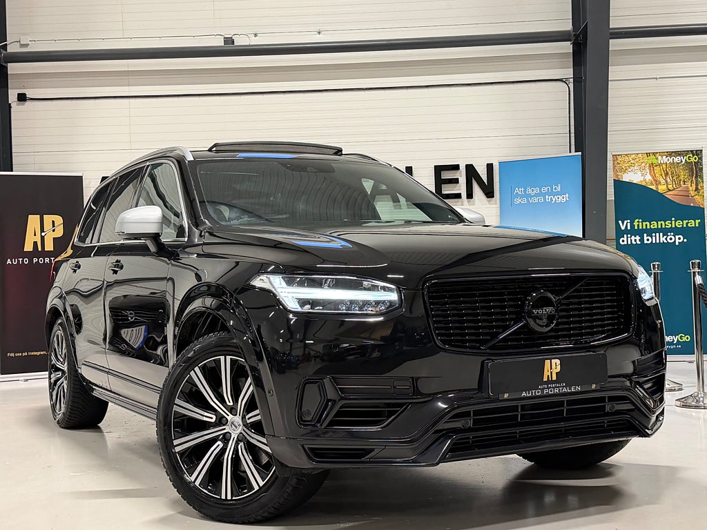 Volvo XC90 7-sits T8 Twin Engine AWD R-Design Lounge pkt B&W /Pano