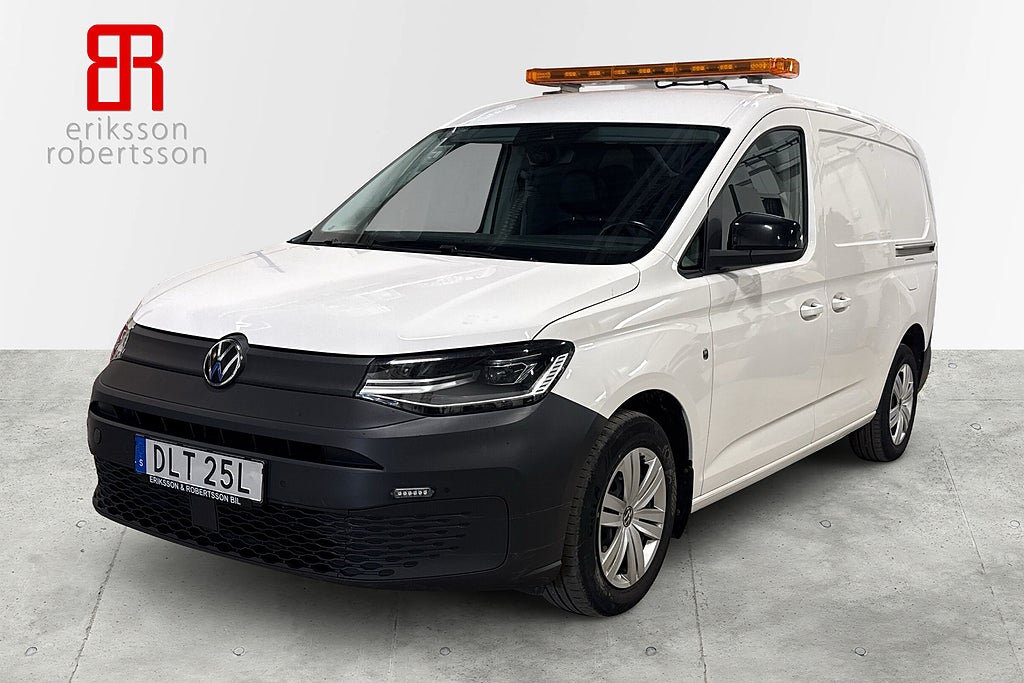 Volkswagen Caddy Maxi Cargo 2.0 TDI Dieselvärmare Backkamera LED Skinn *MOMS*
