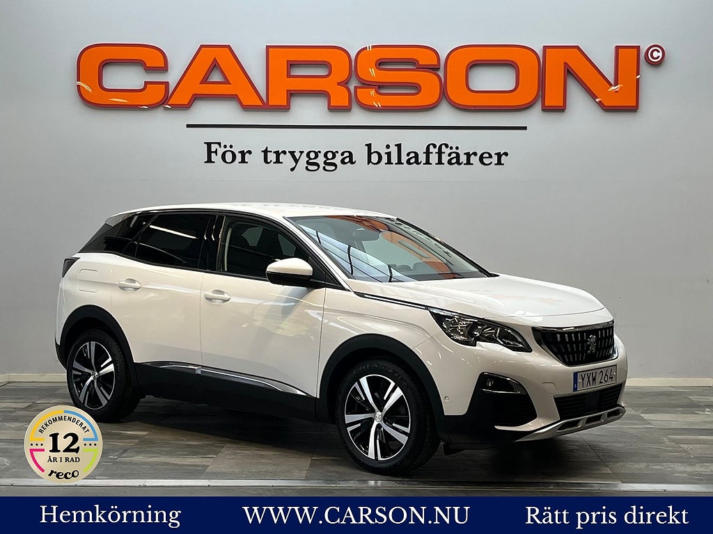 Peugeot 3008 1.2 PureTech 130 EAT Allure Carplay Farthållare Dragkro