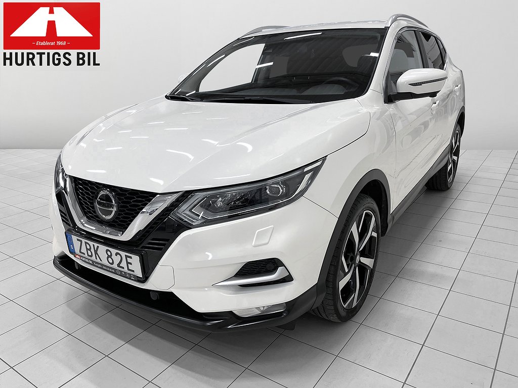 Nissan Qashqai 1.3 DIG-T DCT /160 Hk Aut/Tekna/Skinnklädsel