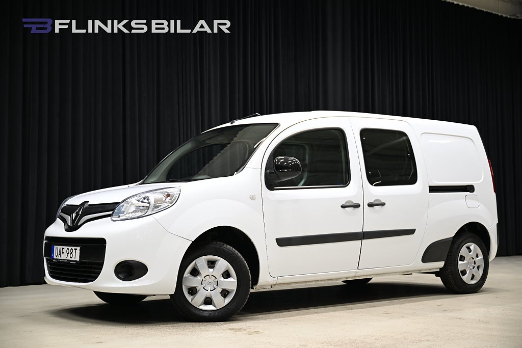 Renault Kangoo Maxi dCi 90HK Automat|Dubbelhytt|Drag|Lågmil|Leasbar