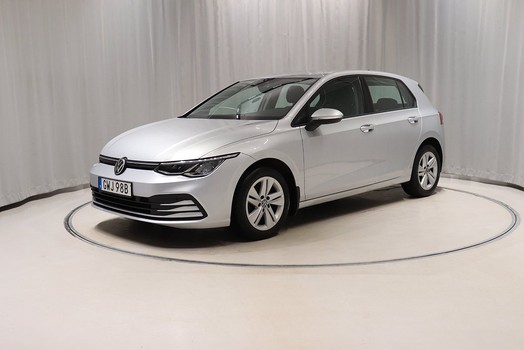 Volkswagen Golf 1.5 TGI 131hk Aut Sensorer Carplay Rattvärme