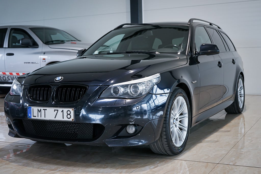 BMW 520d Touring M Sport Comfortstolar Drag Skinn 