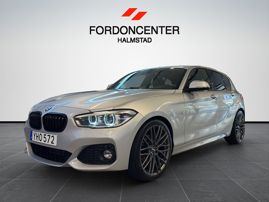 BMW 118d 150hk 5-dörrars Automat M Sport Eu6, 19"|Drag|Hifi|PDC