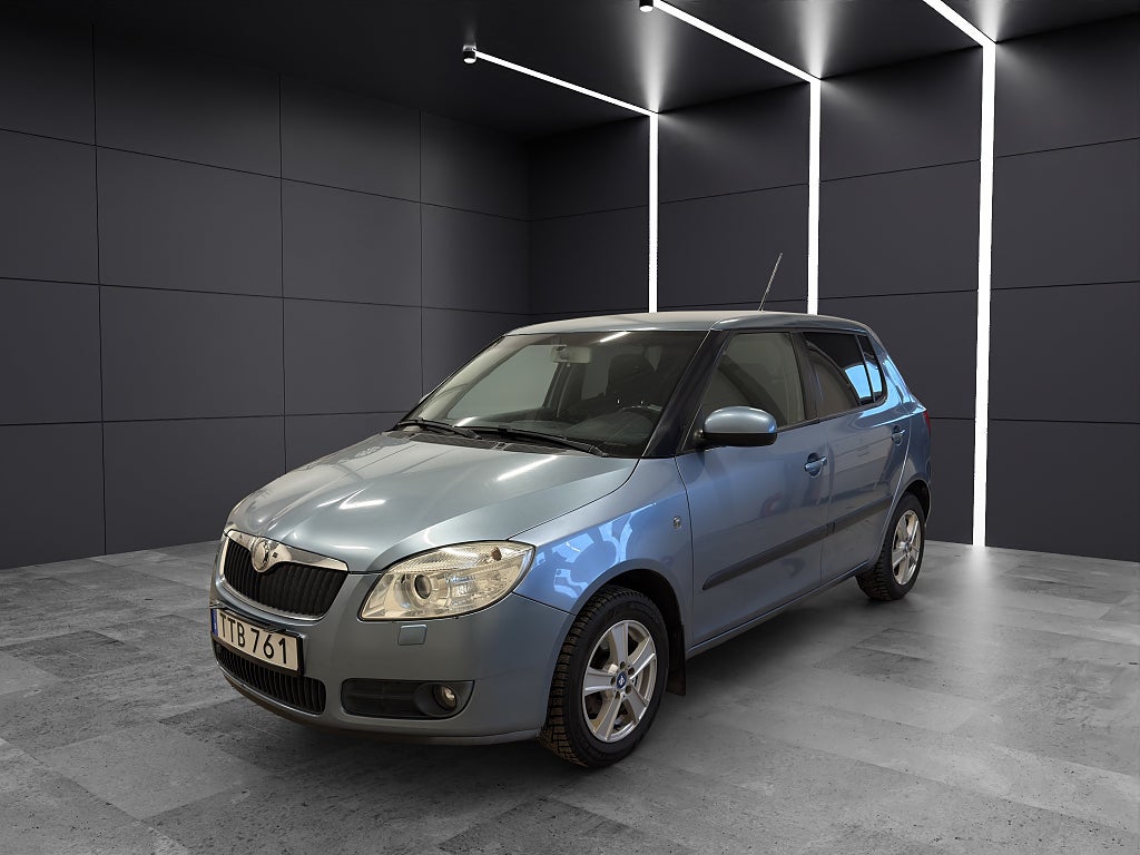 Skoda Fabia 1.2 Euro 4|NY SERVAD|BESIKTIGAD|AC|