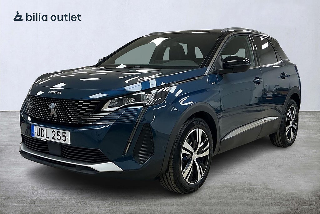 Peugeot 3008 1.2 PureTech GT Nybesiktigad 360°kam Navi Döda Vinkel