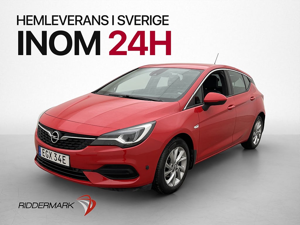 Opel Astra 1.4 Elegance M&K-Värmare Halvskinn Rattvärme Drag