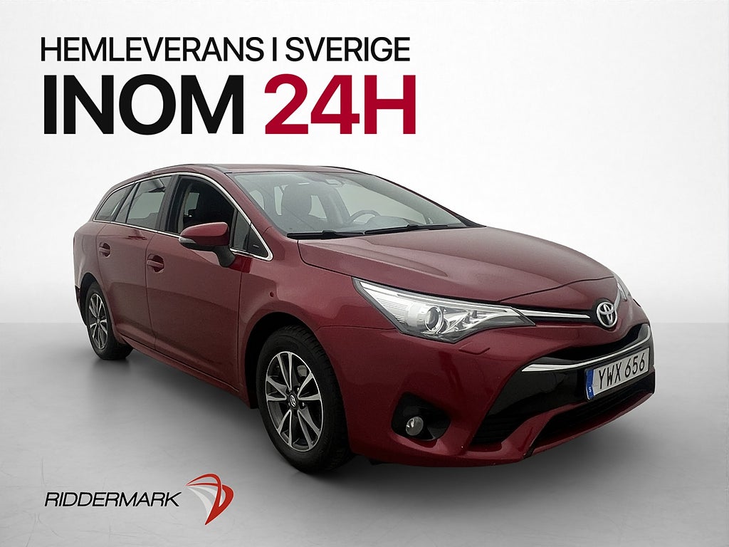 Toyota Avensis Kombi 1.8 Valvematic 147hk Active Plus Kamera