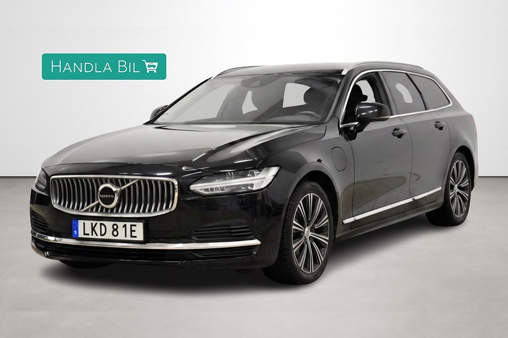 Volvo V90 Recharge T6 AWD Momentum H/K B-värm Moms Drag