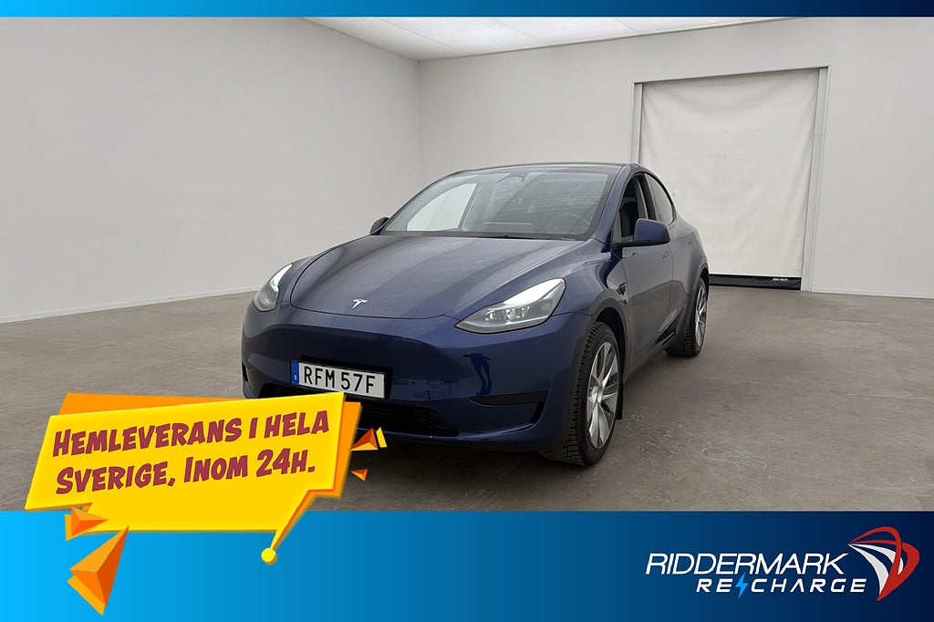 Tesla Model Y Standard Range RWD Pano Dragkrok Autopilot