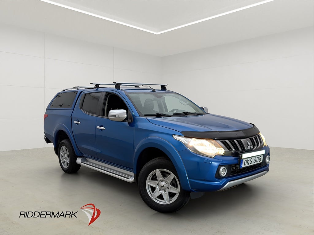 Mitsubishi L200 181hk 4WD Värm Diff Drag L-Släde Kåpa Moms