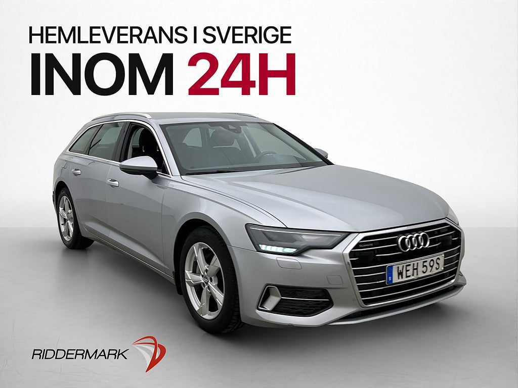 Audi A6 40 TDI 204hk Quattro Proline Värmare Adaptiv Drag
