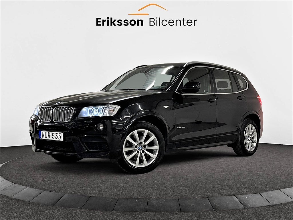 BMW X3 xDrive30d 258hk Steptronic M-Sport B-kam/Navi/Drag/Skin