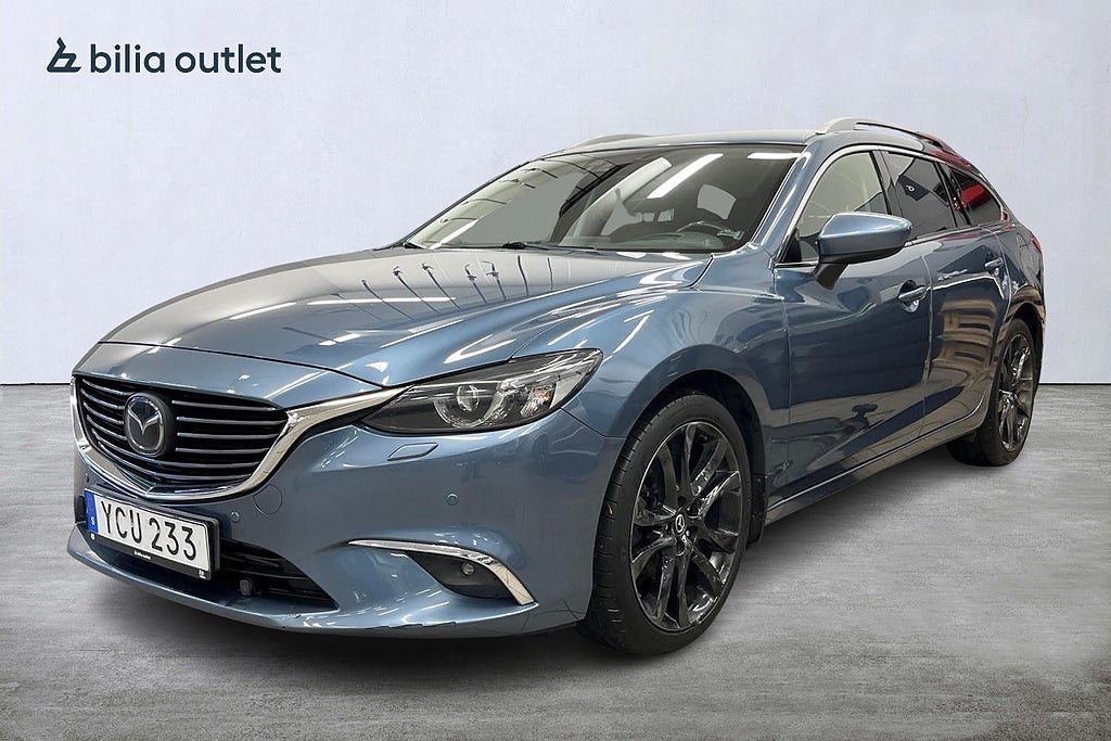 Mazda 6 Wagon 2.2 SKYACTIV-D Optimum 175hk Drag Navi Backkamera