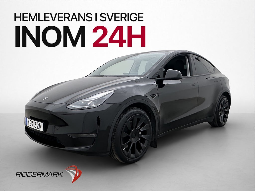Tesla Model Y Long Range AWD Autopilot Dragkrok Sv.Såld MOMS