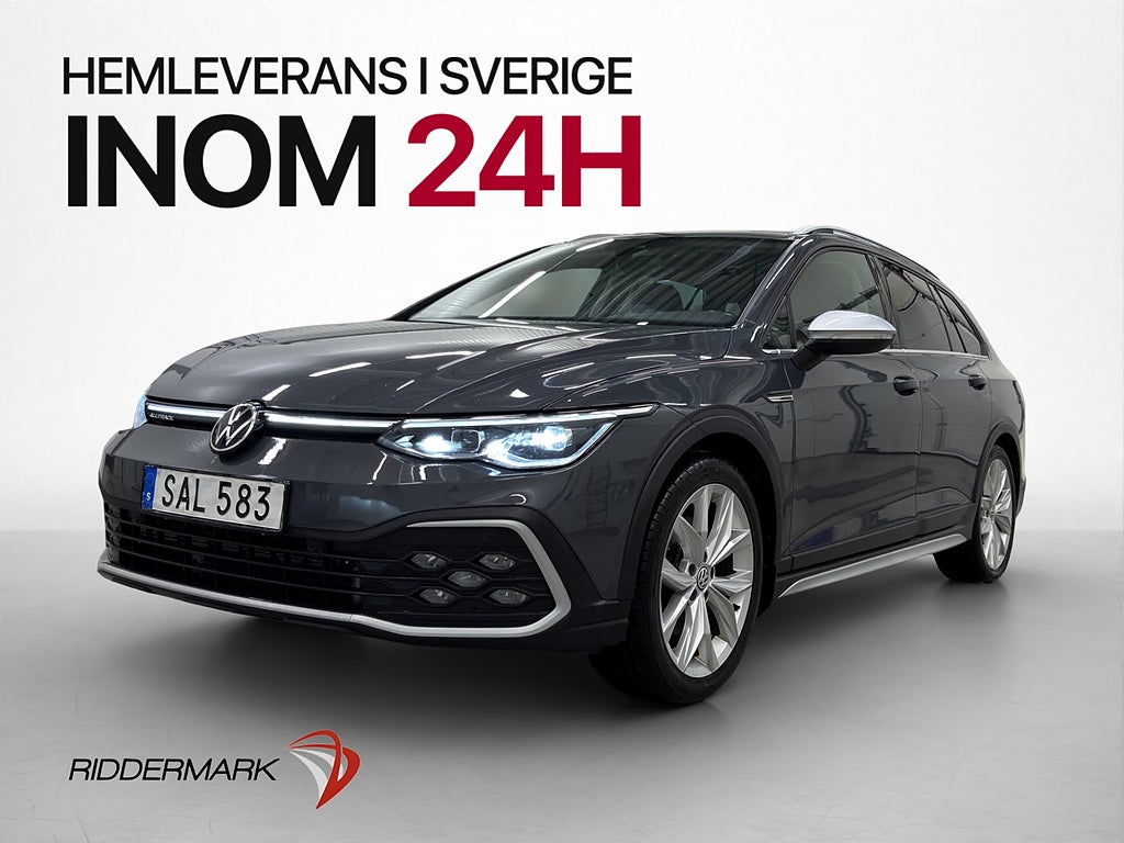 Volkswagen Golf Alltrack TDI 200hk 4M Värmare Kamera Drag