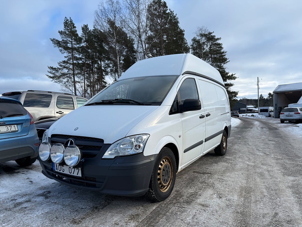 Mercedes-Benz Vito 116 CDI 3.0t 2.2 Euro 5 Verkstadinredd D-Värm Drag Moms